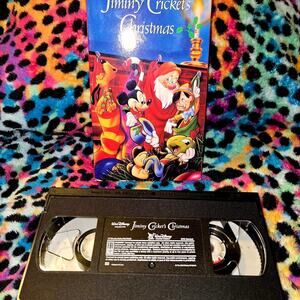 Walt Disney Jiminy Crickets Christmas VHS 1991, Christmas Vintage
